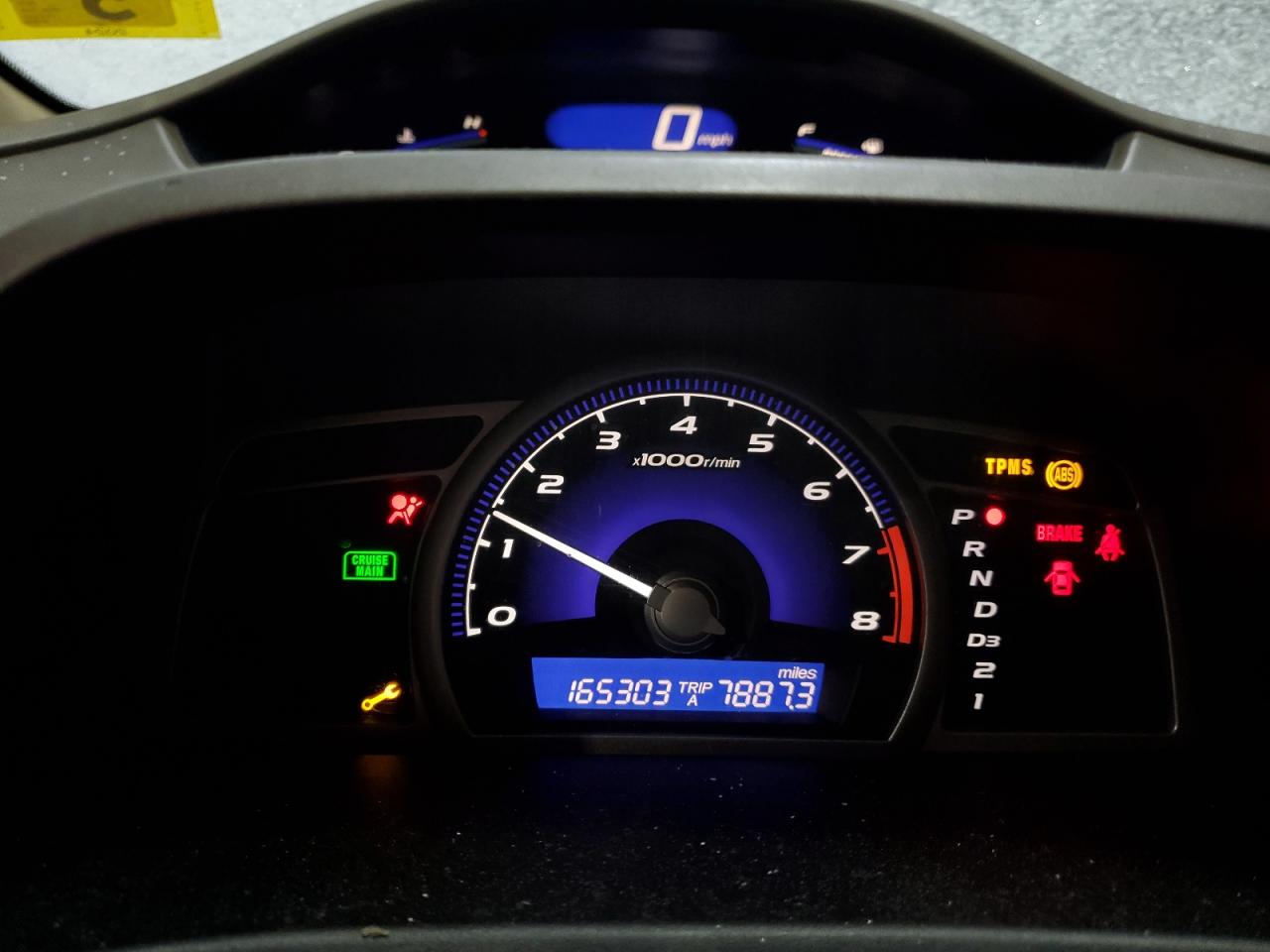 2008 Honda Civic VIN 2HGFA16598H510808 Copart auction photo, side / front end damage thumbnail 9