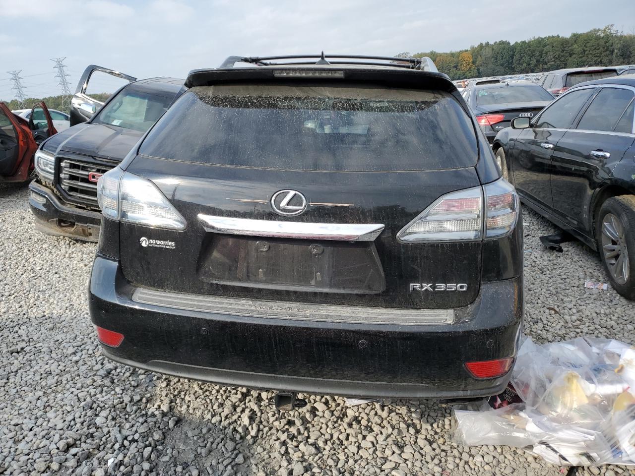 2012 Lexus RX VIN 2T2ZK1BA6CC085249 Copart auction photo, undercarriage / front end damage thumbnail 6