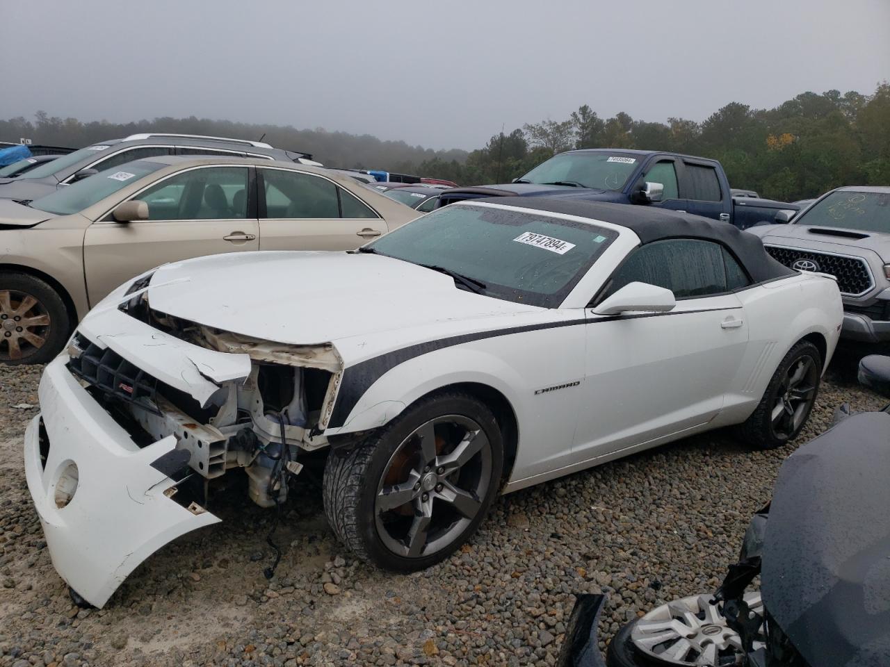 2012 Chevrolet Camaro VIN 2G1FC3D39C9144169