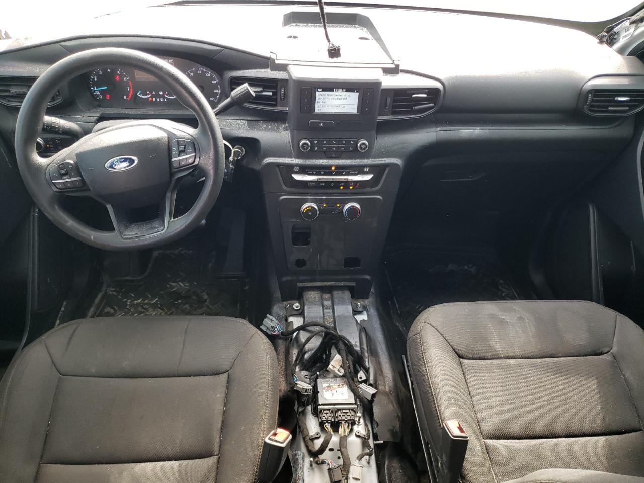2020 Ford Explorer VIN 1FM5K8AB1LGD18828 Copart auction photo, top/roof / rear end damage thumbnail 8