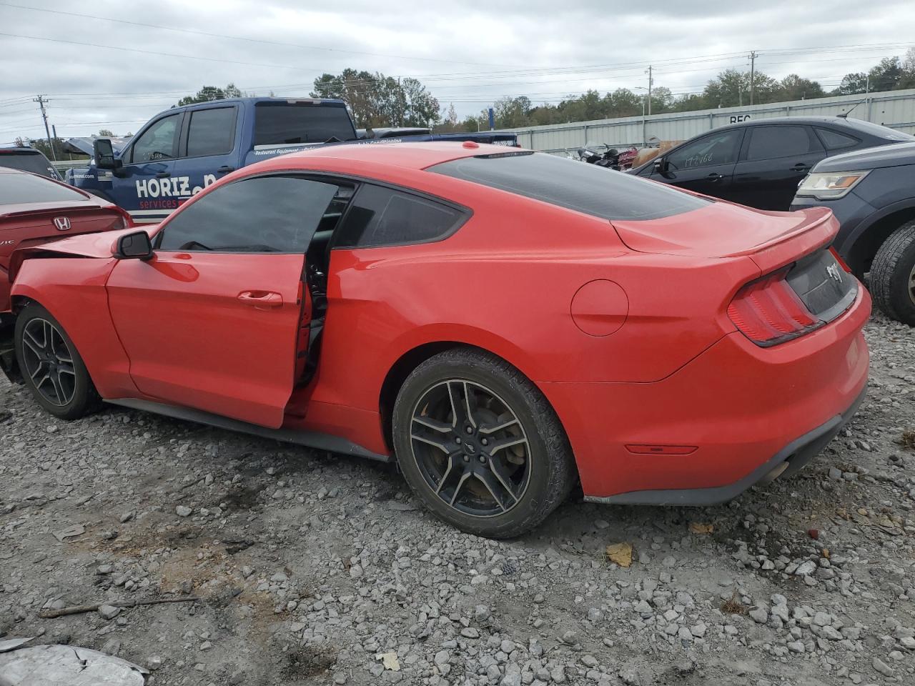 2020 Ford Mustang VIN 1FA6P8TH4L5134724 Copart auction photo, front end damage thumbnail 2