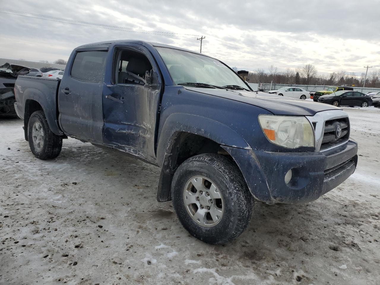 2007 Toyota Tacoma VIN 5TELU42N17Z322304 Copart auction photo, side damage thumbnail 4