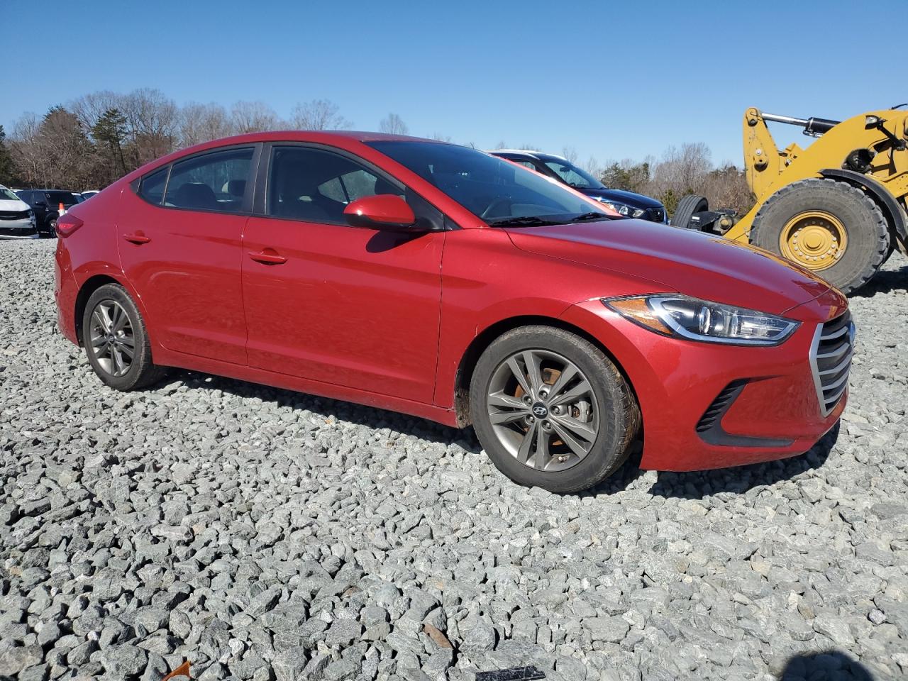 2018 Hyundai Elantra VIN 5NPD84LF1JH287189 Copart auction photo, rear end / minor dent/scratches damage thumbnail 4