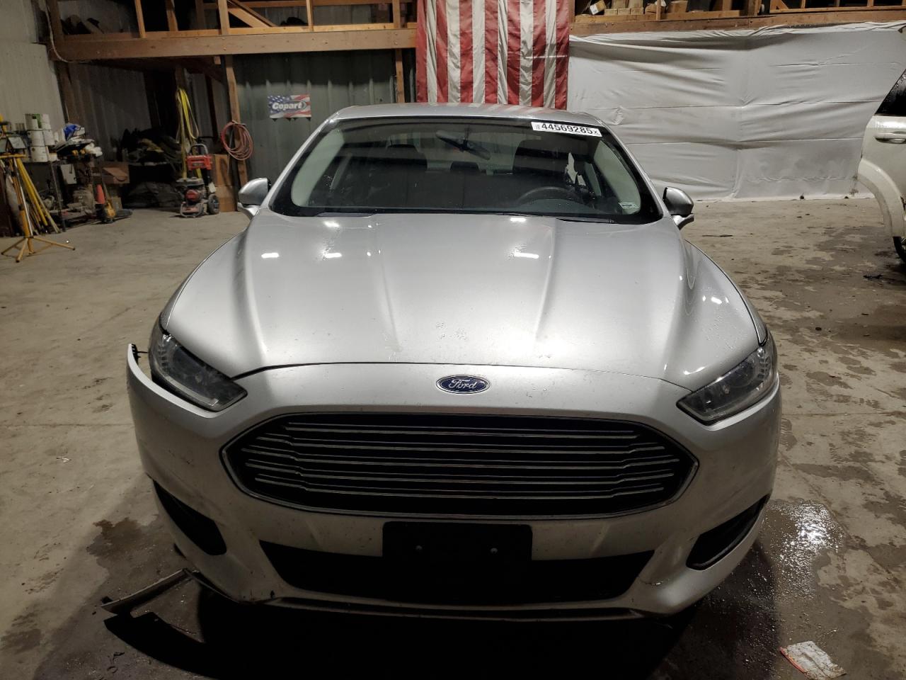 2016 Ford Fusion VIN 1FA6P0H72G5117041 Copart auction photo, side / rear end damage thumbnail 5