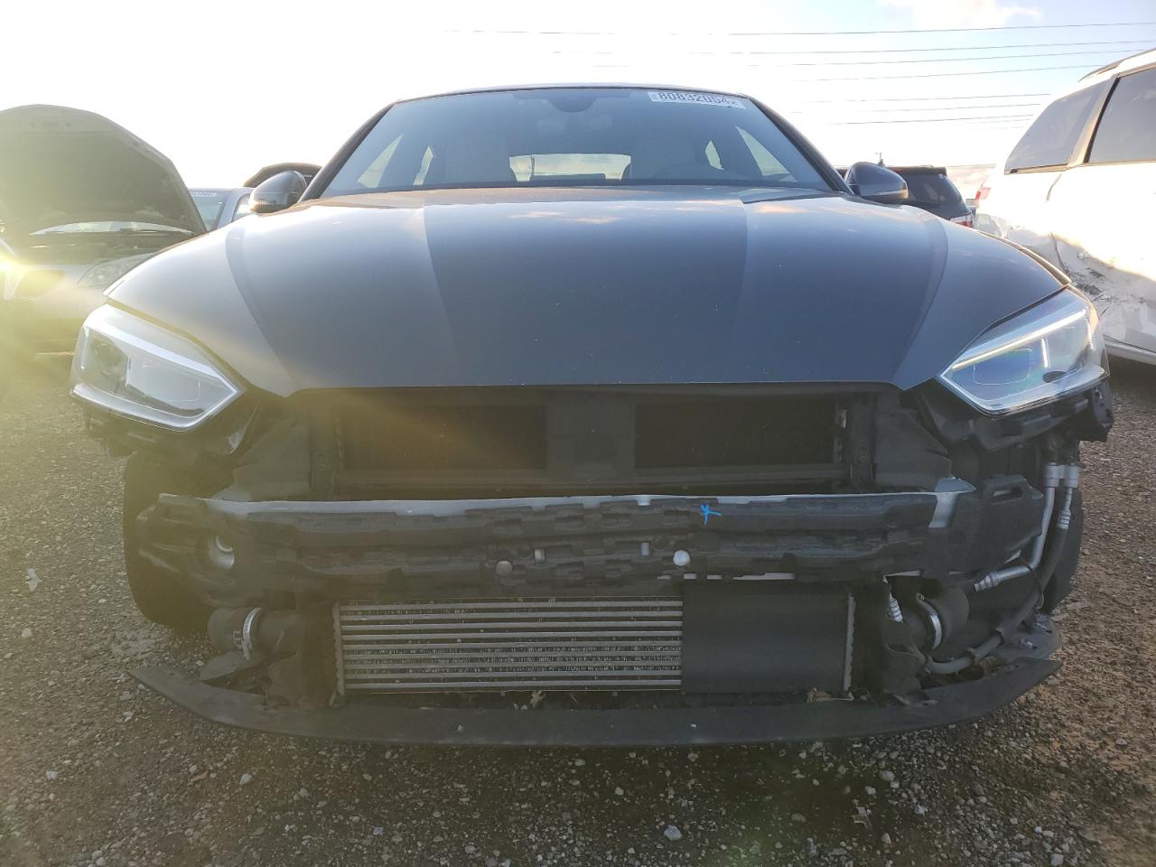 2018 Audi A5 VIN WAUBNCF57JA007454 Copart auction photo, front end / minor dent/scratches damage thumbnail 5