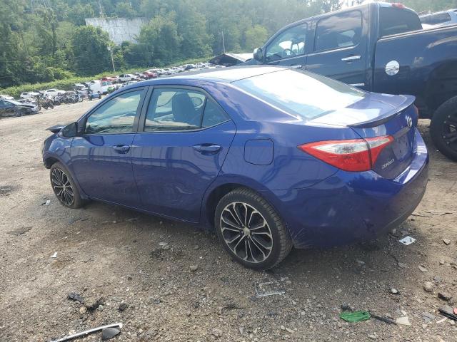 2015 Toyota Corolla VIN 2T1BURHE2FC320324 Copart auction photo, front end / side damage thumbnail 2