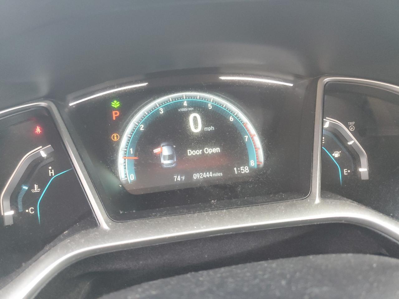 2017 Honda Civic VIN 2HGFC1F39HH660006 Copart auction photo, rear end damage thumbnail 9