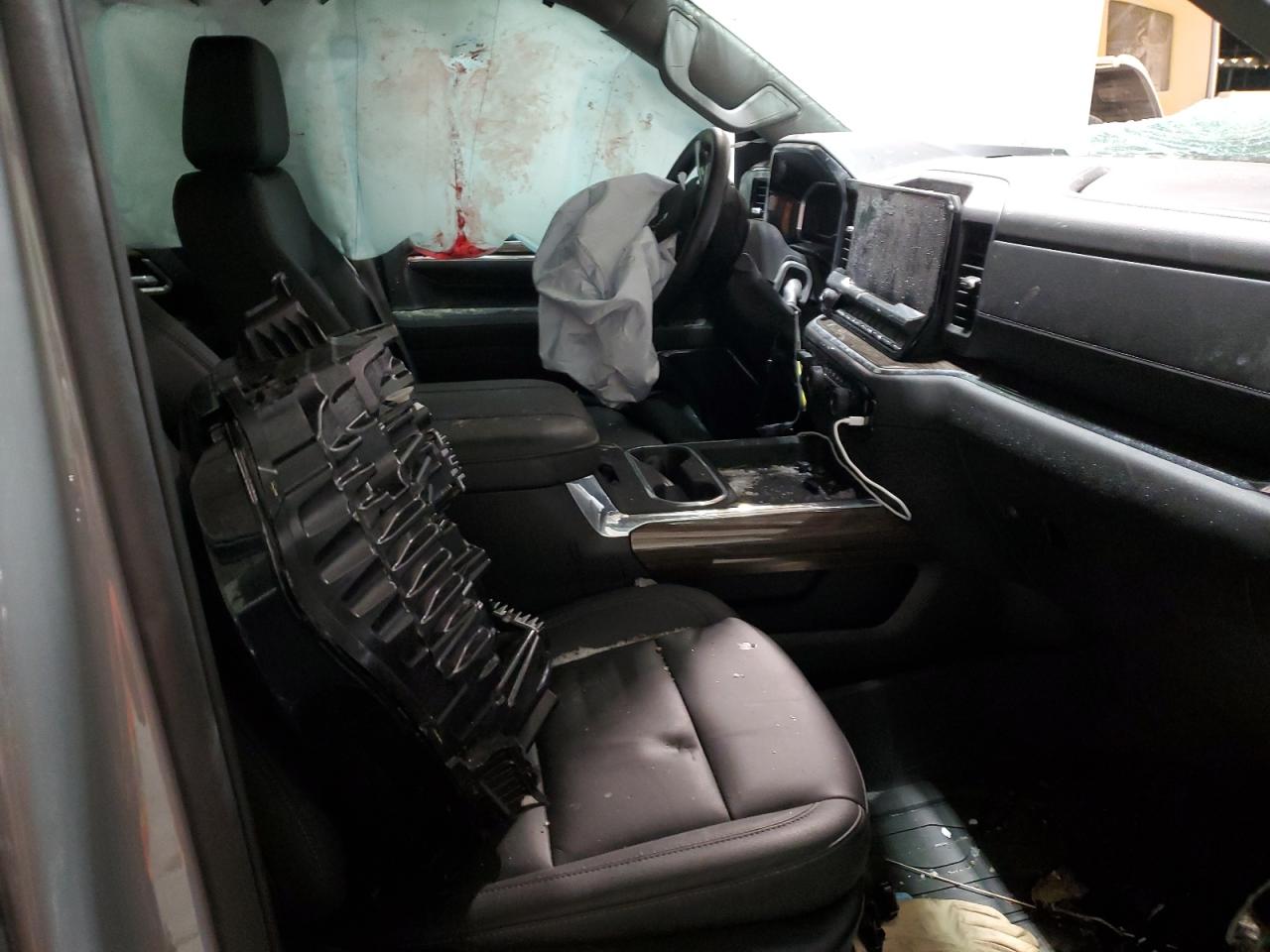 2024 Chevrolet Silverado VIN 2GC4YNEY2R1221073 Copart auction photo, rollover / hail damage thumbnail 7