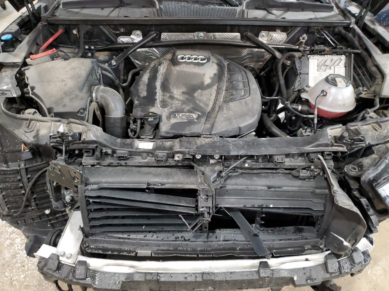 2018 Audi Q5 VIN WA1BNAFY9J2121140 Copart auction photo, front end damage thumbnail 13
