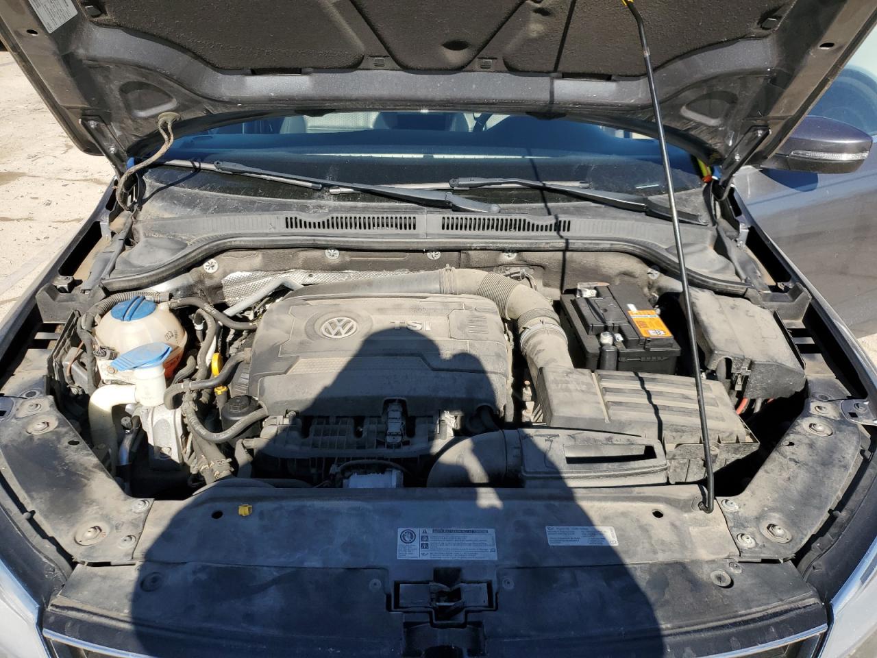 2015 Volkswagen Jetta VIN 3VWD07AJ9FM236988 Copart auction photo, rear end damage thumbnail 11