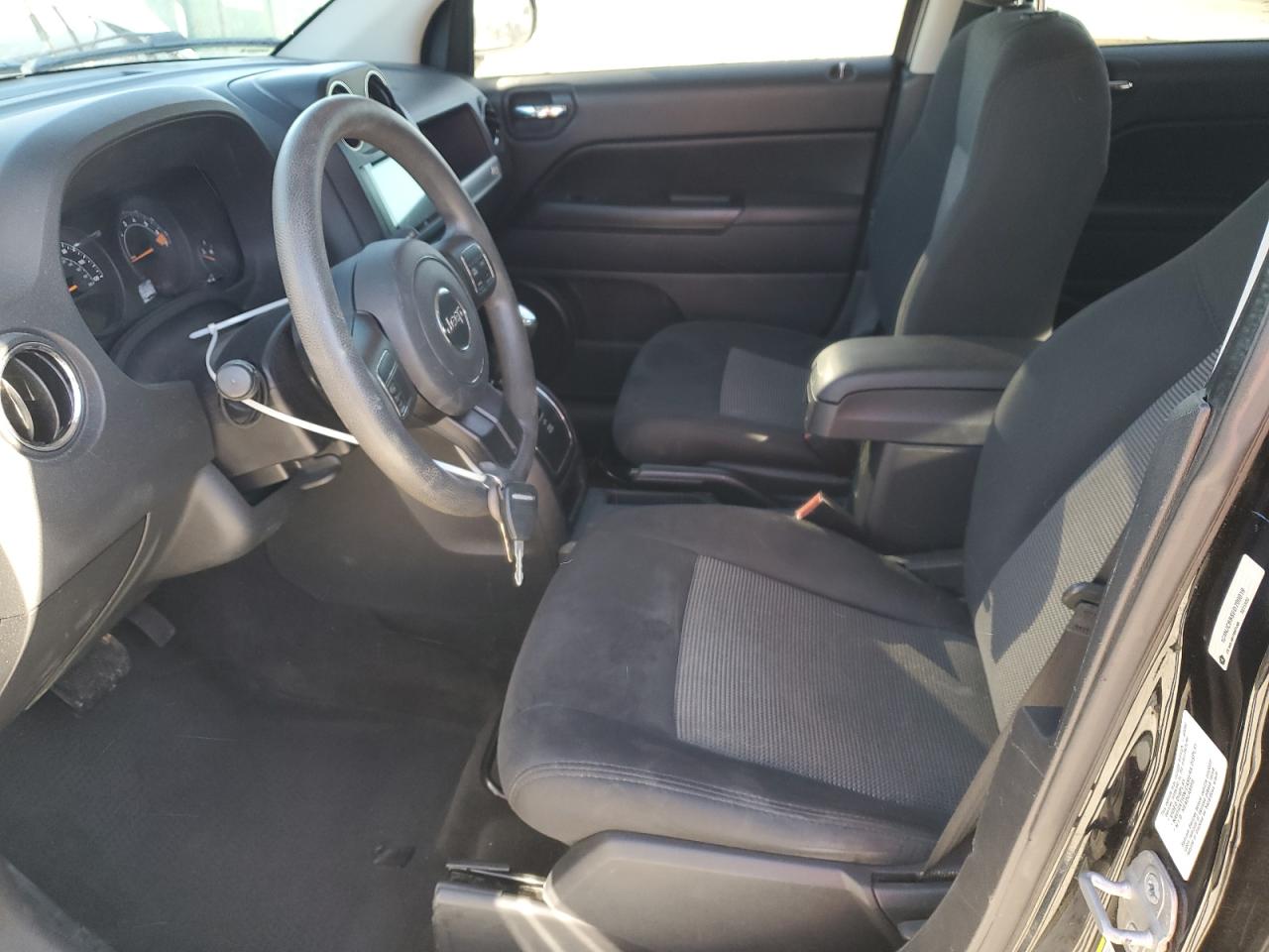2014 Jeep Compass VIN 1C4NJCBB8ED790019 Copart auction photo, front end damage thumbnail 7