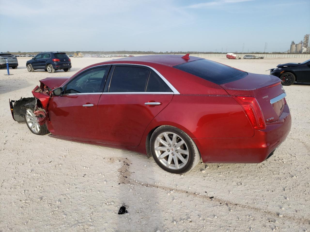 2014 Cadillac CTS VIN 1G6AR5SX8E0155133 Copart auction photo, front end damage thumbnail 2