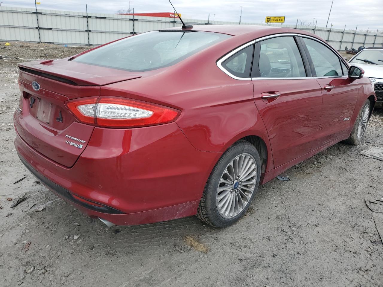 2013 Ford Fusion VIN 3FA6P0RU3DR323997 Copart auction photo, hail damage thumbnail 3