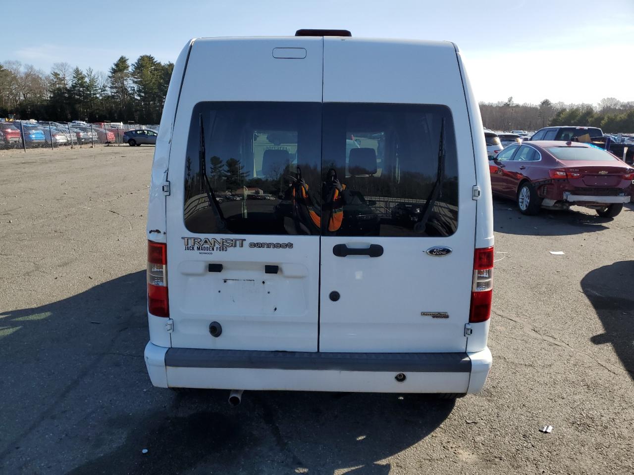 2013 Ford Transit VIN NM0LS7DN5DT173052 Copart auction photo, front end / undercarriage damage thumbnail 6