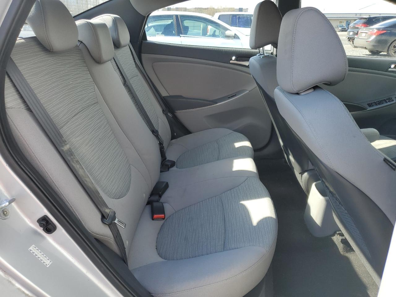 2016 Hyundai Accent VIN KMHCT4AE1GU051611 Copart auction photo, front end / side damage thumbnail 11