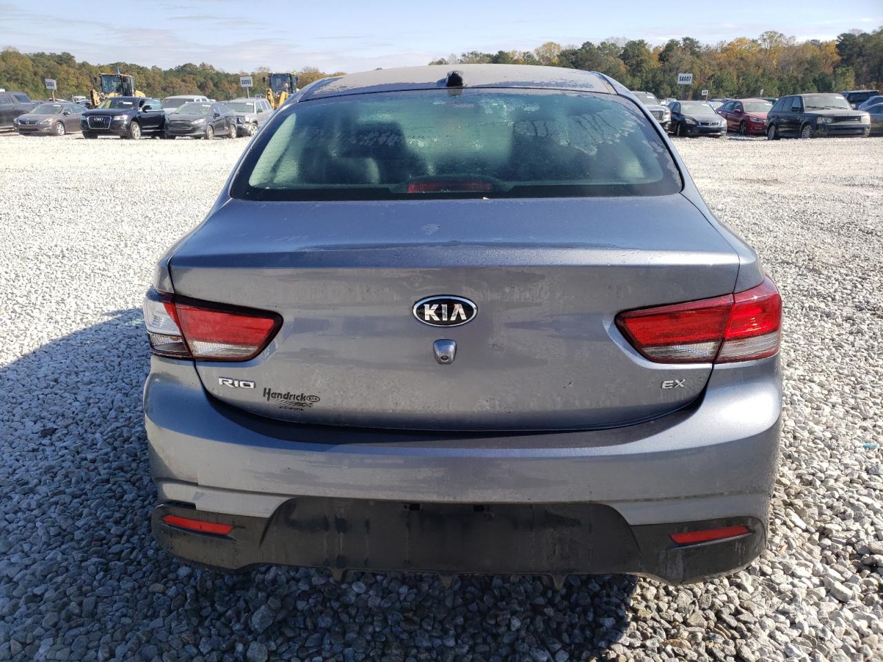 2018 KIA Rio VIN 3KPA34AB8JE081079 Copart auction photo, rear end damage thumbnail 6
