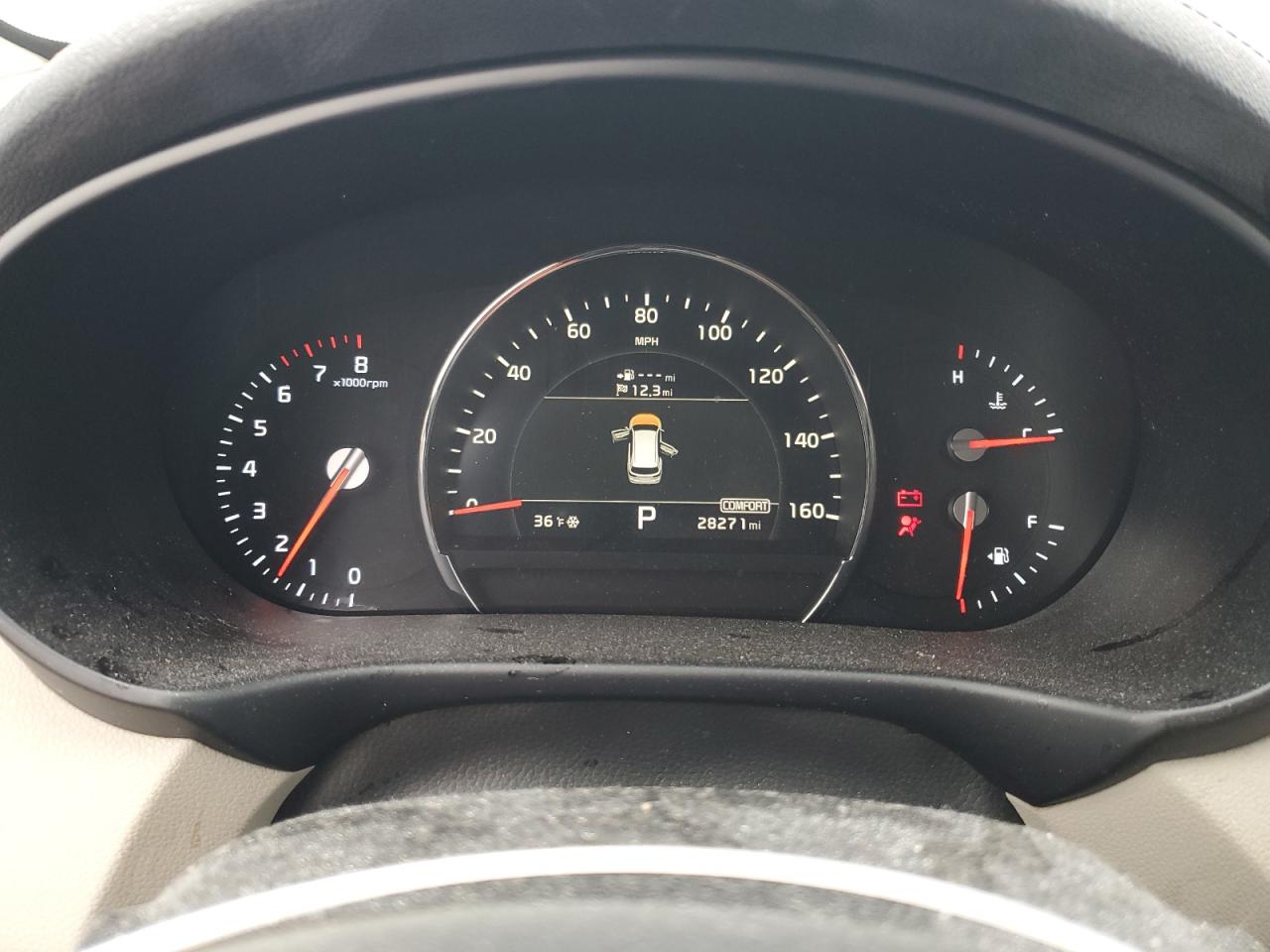 2019 KIA Sorento VIN 5XYPH4A54KG499018 Copart auction photo, front end damage thumbnail 9
