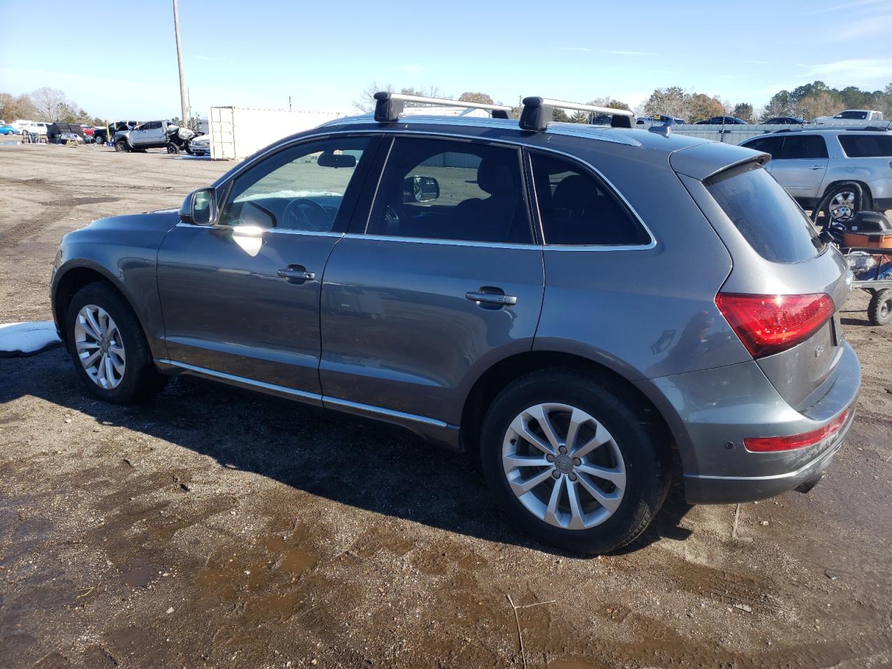 2014 Audi Q5 VIN WA1CFAFP3EA038954 Copart auction photo, mechanical damage thumbnail 2