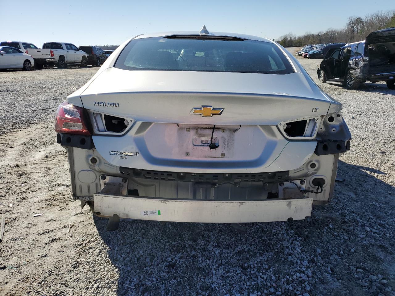 2020 Chevrolet Malibu VIN 1G1ZD5ST9LF044119 Copart auction photo, front end / rear end damage thumbnail 6