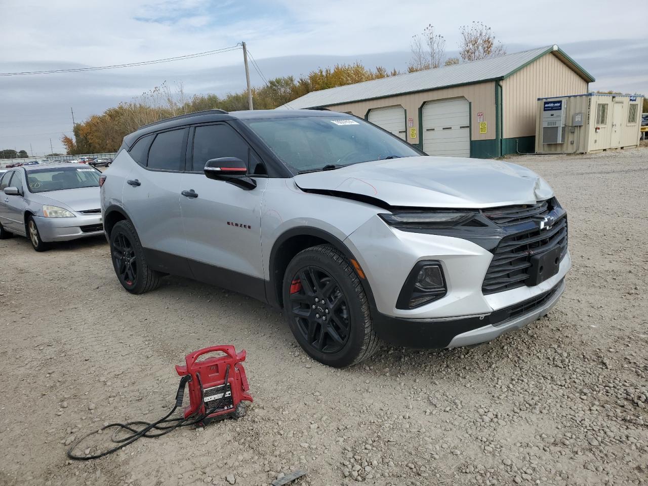 2022 Chevrolet Blazer VIN 3GNKBDRSXNS168587 Copart auction photo, front end damage thumbnail 4
