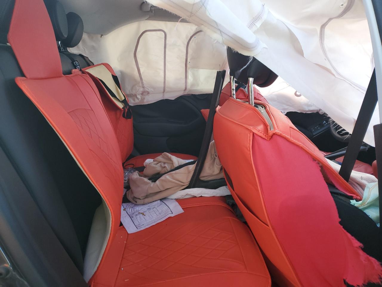 2018 Fiat 500 VIN ZFBCFXCB3JP712337 Copart auction photo, rollover damage thumbnail 10