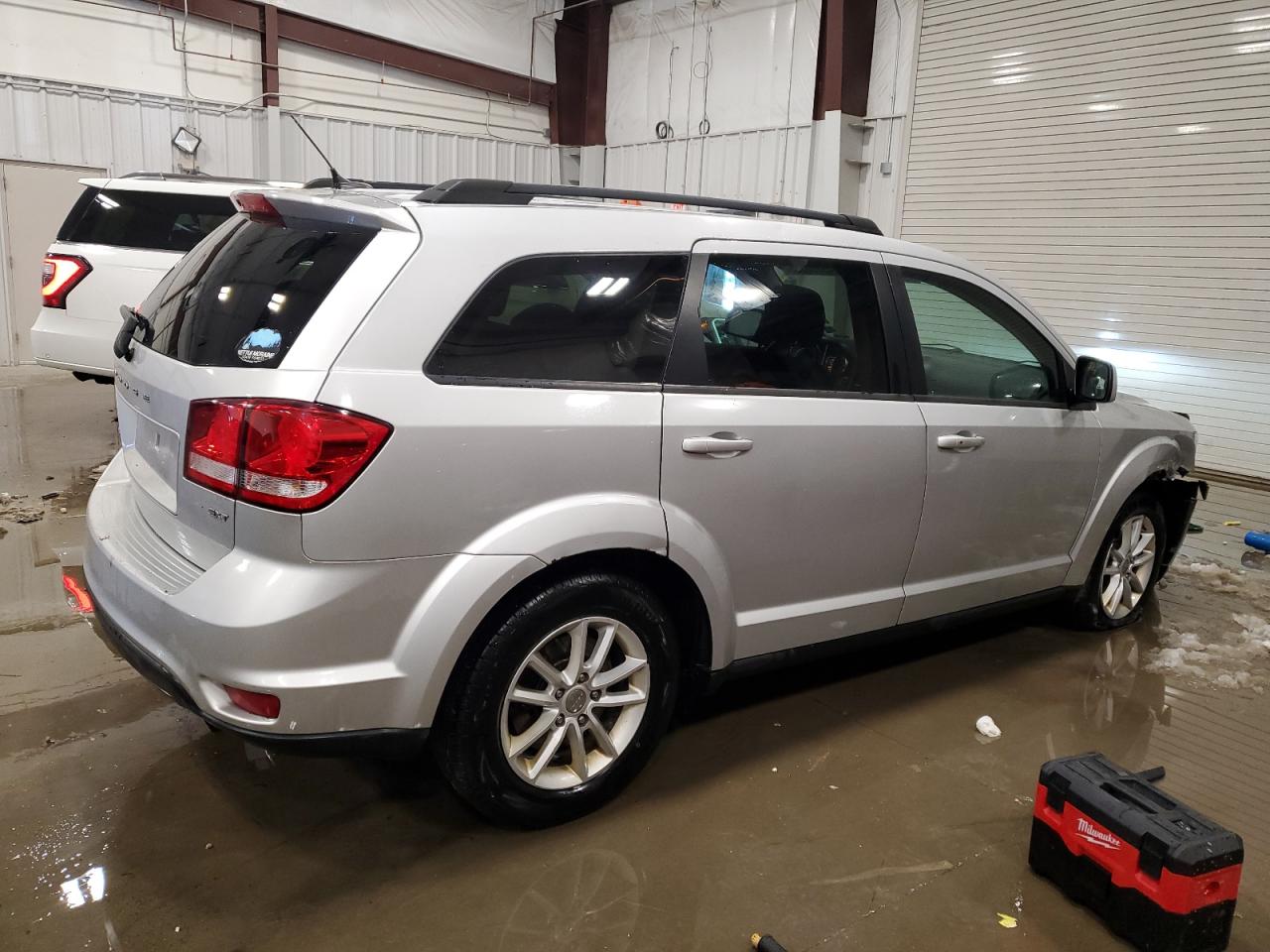 2014 Dodge Journey VIN 3C4PDCBB7ET176783 Copart auction photo, front end damage thumbnail 3