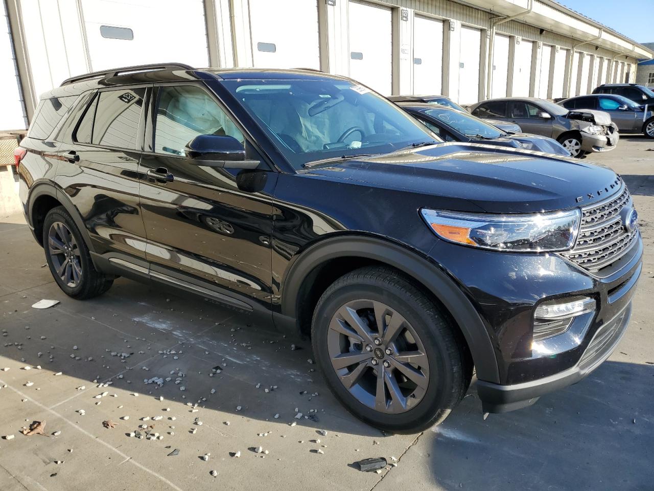 2023 Ford Explorer VIN 1FMSK8DH7PGB91351 Copart auction photo, side damage thumbnail 4