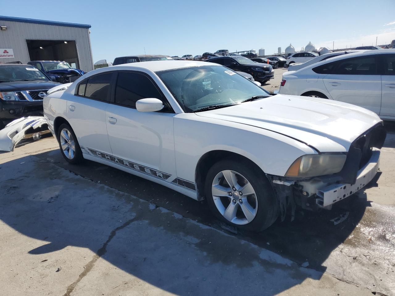 2013 Dodge Charger VIN 2C3CDXBG5DH623754 Copart auction photo, front end damage thumbnail 4