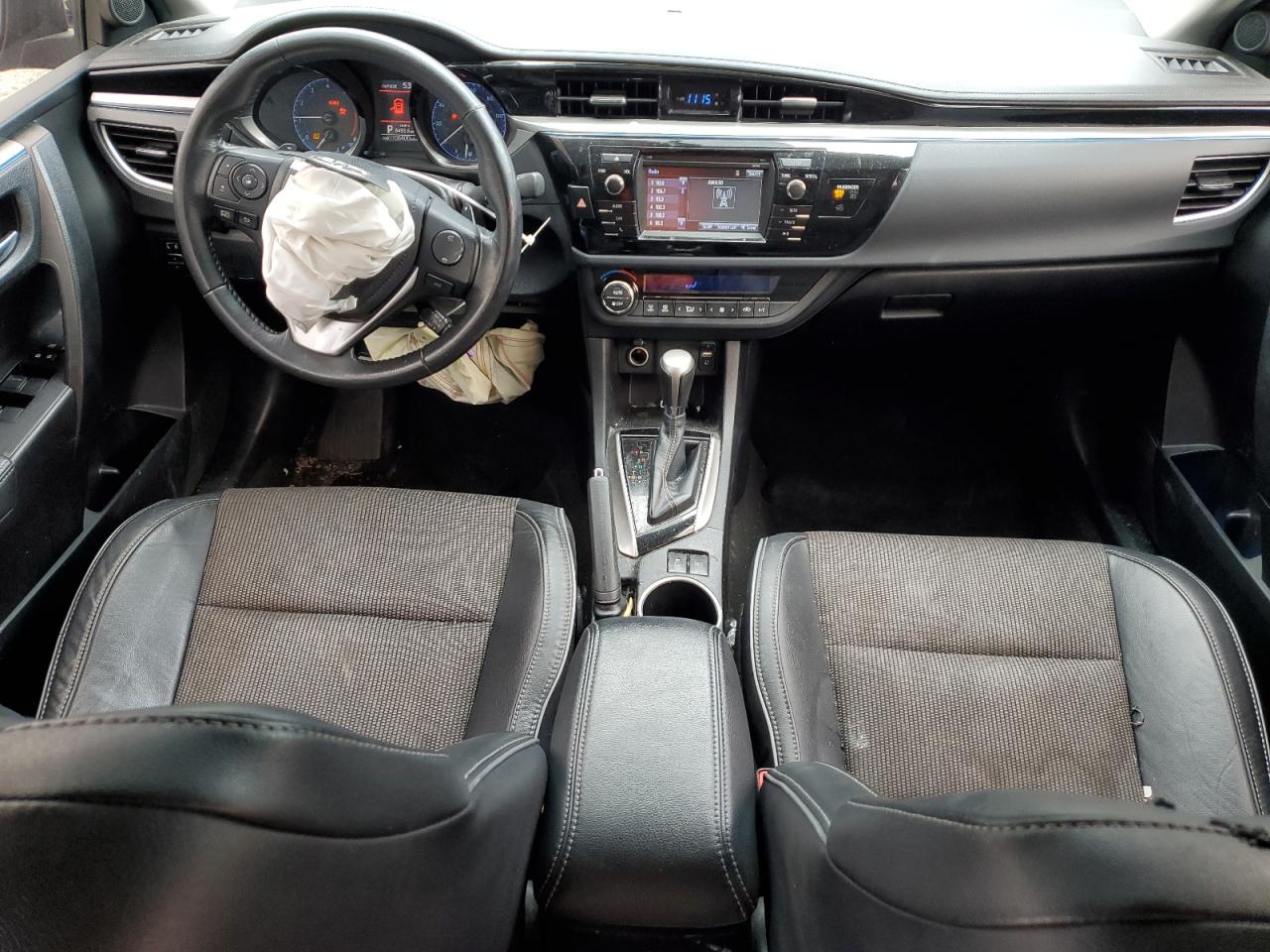 2015 Toyota Corolla VIN 2T1BURHE9FC455428 Copart auction photo, front end damage thumbnail 8