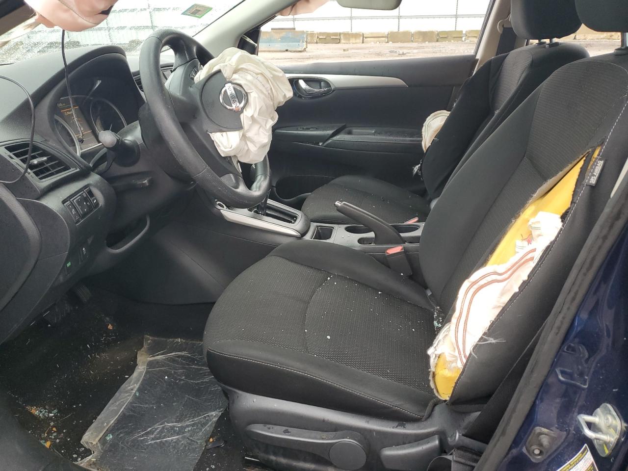 2019 Nissan Sentra VIN 3N1AB7AP8KY259012 Copart auction photo, all over damage thumbnail 7