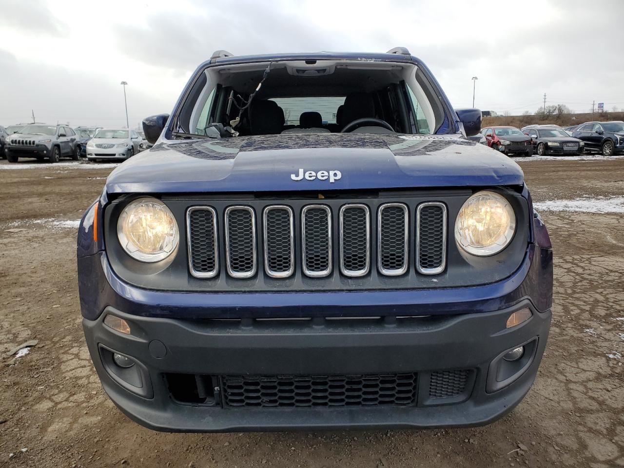 2018 Jeep Renegade VIN ZACCJBBB1JPG97615 Copart auction photo, side / front end damage thumbnail 5