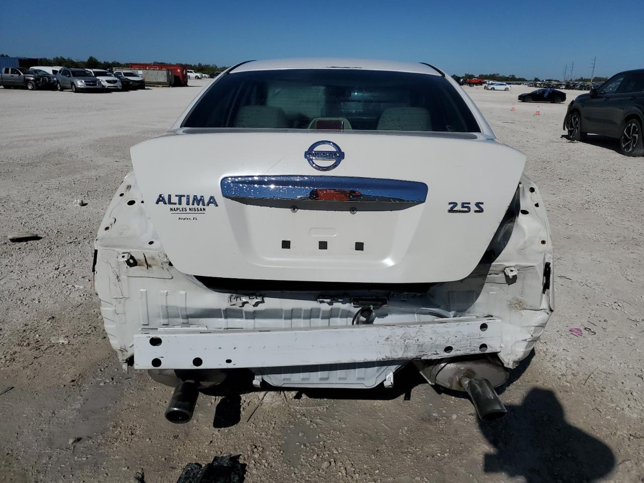 2012 Nissan Altima VIN 1N4AL2APXCC241740 Copart auction photo, rear end / front end damage thumbnail 6