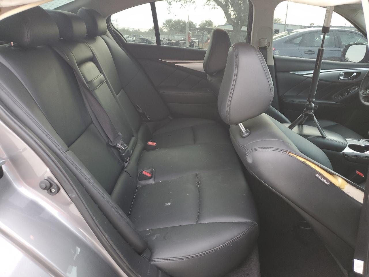 2019 Infiniti Q50 VIN JN1EV7ARXKM590512 Copart auction photo, front end / side damage thumbnail 10