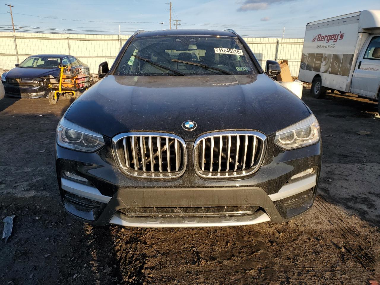 2019 BMW X3 VIN 5UXTR9C53KLE15329 Copart auction photo, rear end / mechanical damage thumbnail 5