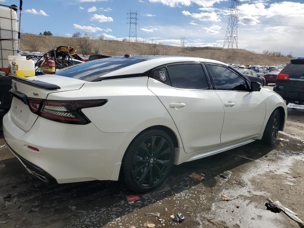 2021 Nissan Maxima VIN 1N4AA6EV2MC516072 Copart auction photo, front end damage thumbnail 3