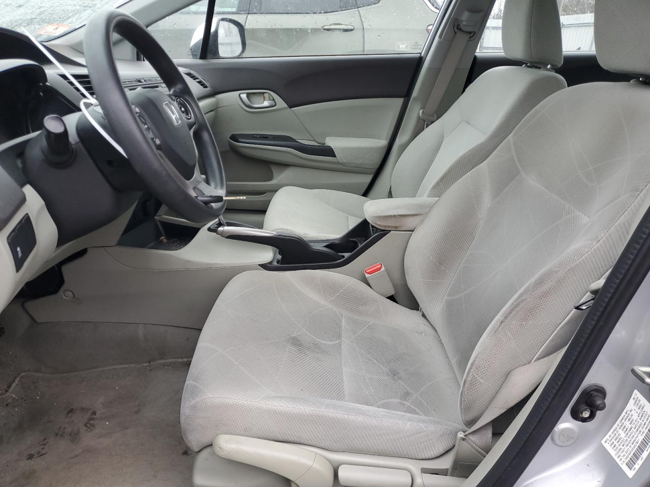 2012 Honda Civic VIN 2HGFB2F53CH575617 Copart auction photo, front end damage thumbnail 7