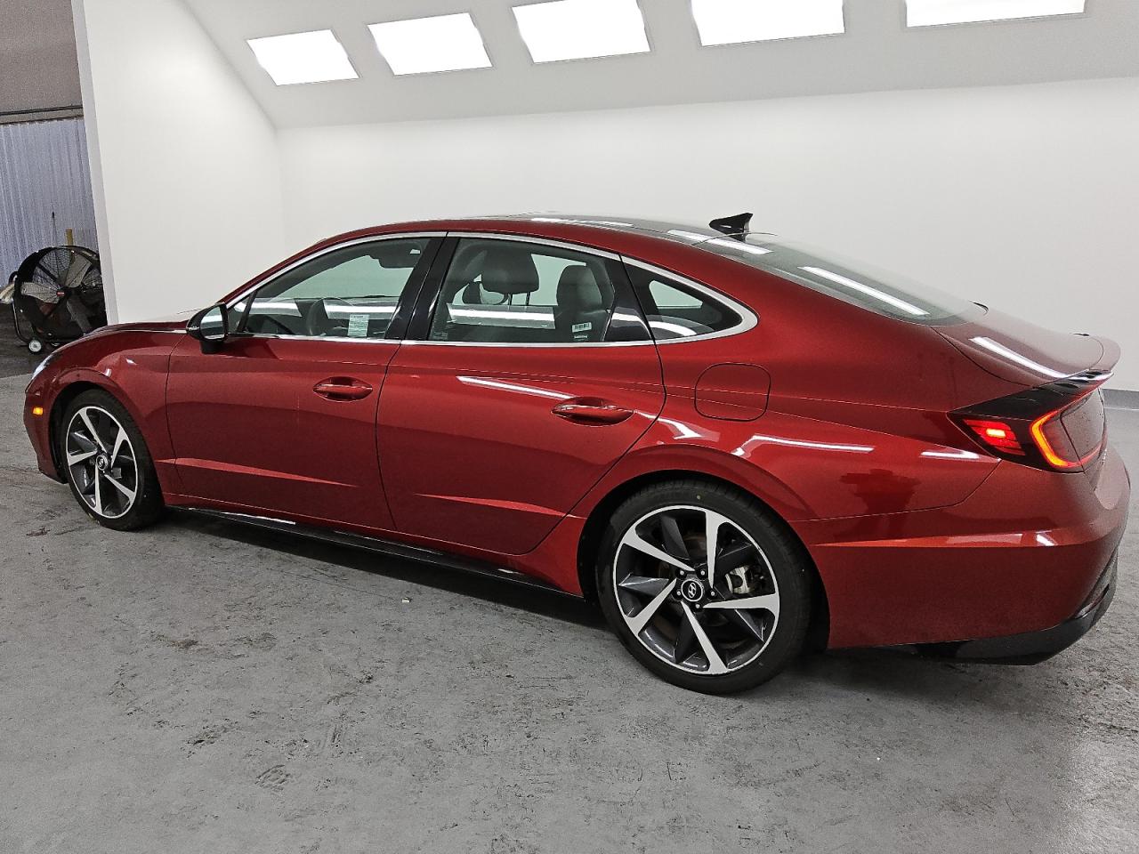2023 Hyundai Sonata VIN KMHL44J27PA275132 Copart auction photo, side / minor dent/scratches damage thumbnail 2