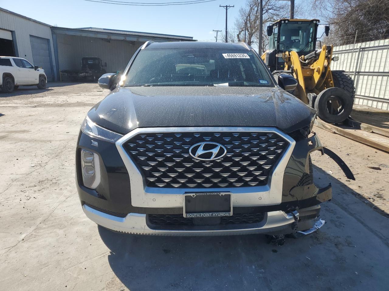 2021 Hyundai Palisade VIN KM8R7DHE9MU216062 Copart auction photo, front end damage thumbnail 5