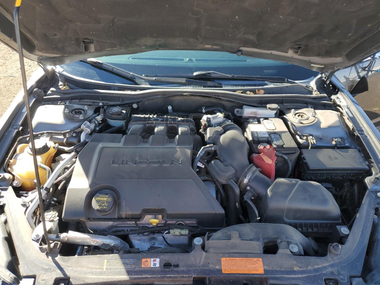2012 Lincoln MKZ VIN 3LNHL2JC1CR817332 Copart auction photo, side damage thumbnail 11