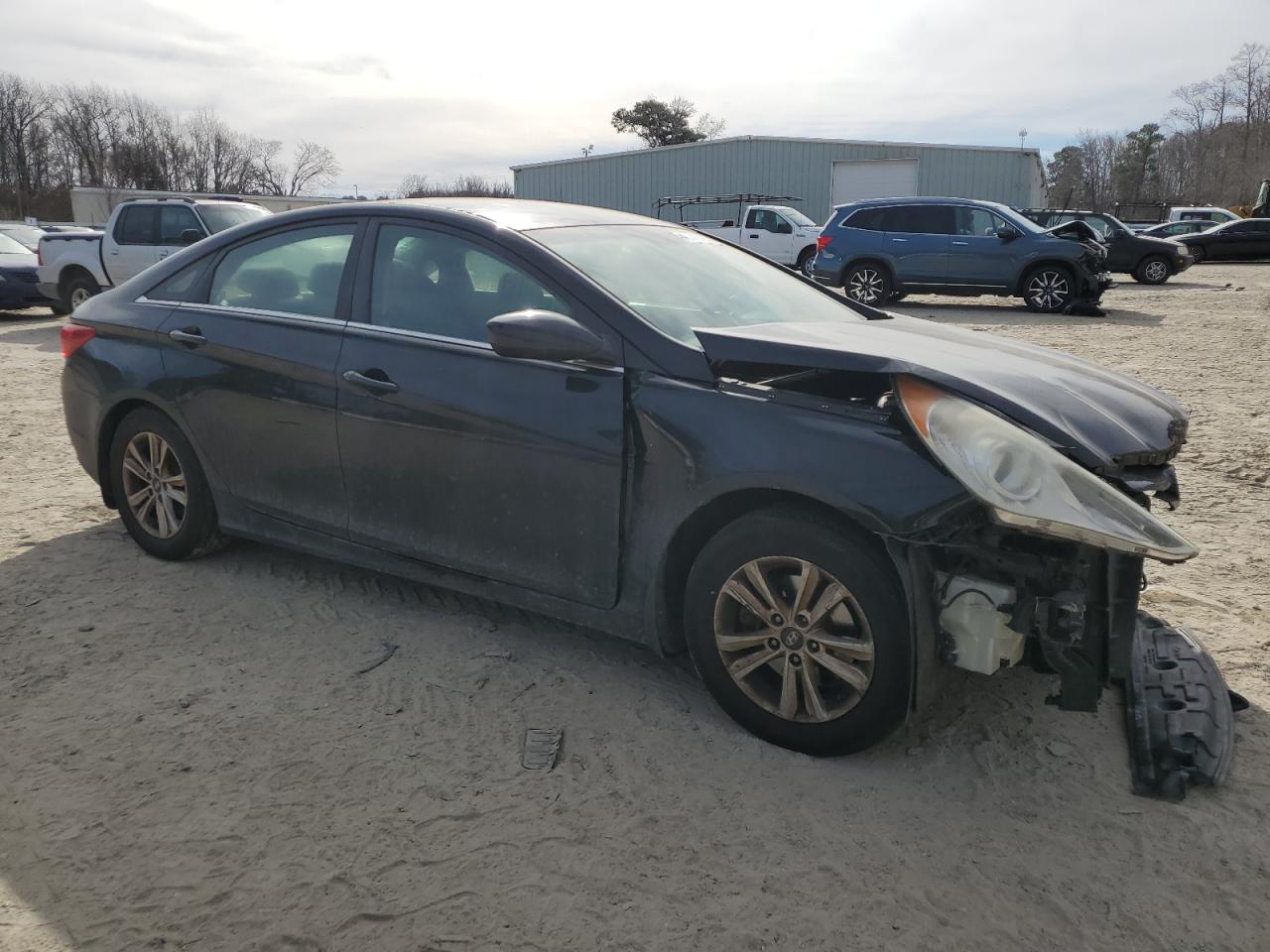 2012 Hyundai Sonata VIN 5NPEB4AC9CH494284 Copart auction photo, front end / minor dent/scratches damage thumbnail 4