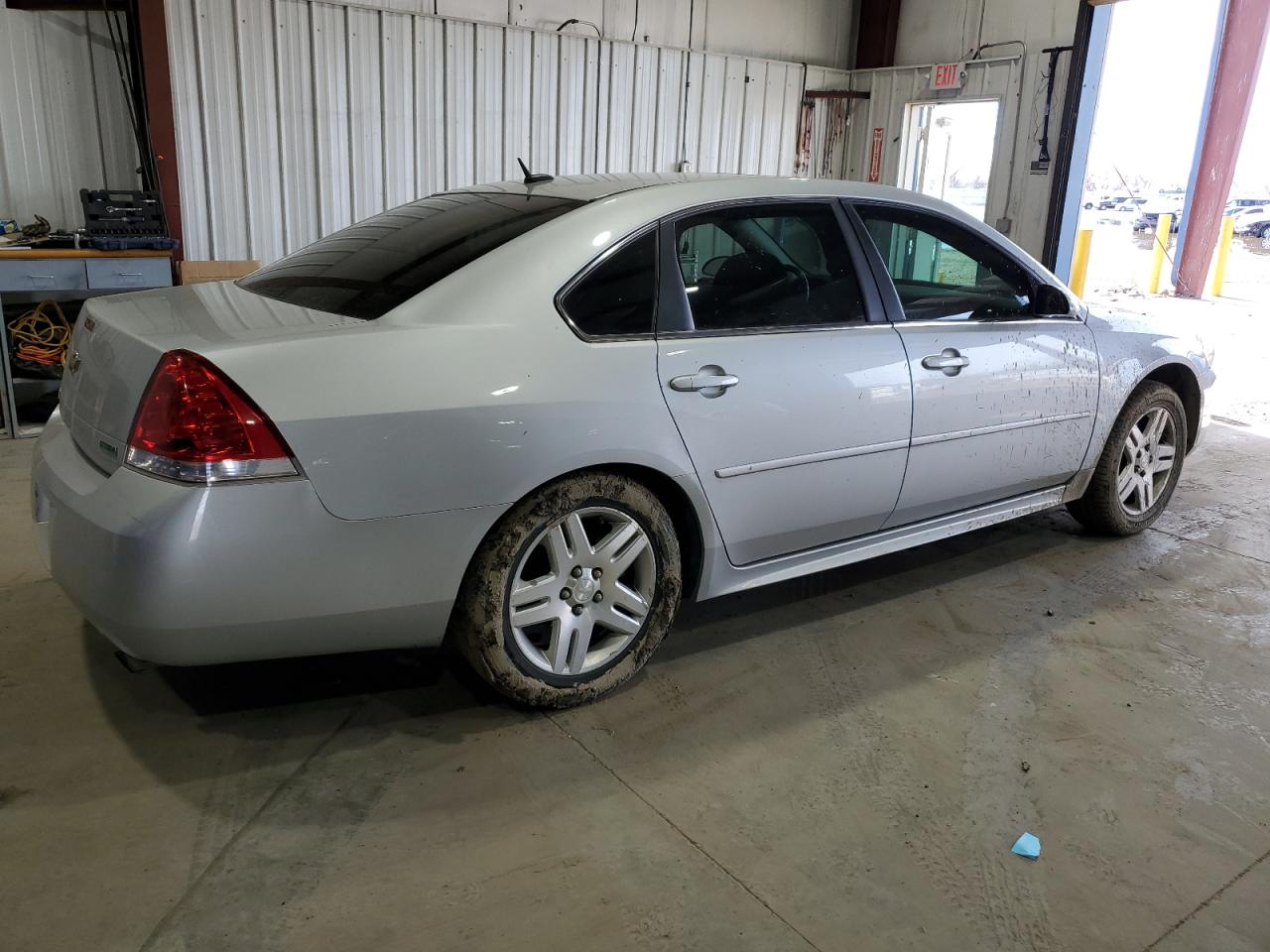 2013 Chevrolet Impala VIN 2G1WG5E33D1251166 Copart auction photo, rear end / undercarriage damage thumbnail 3
