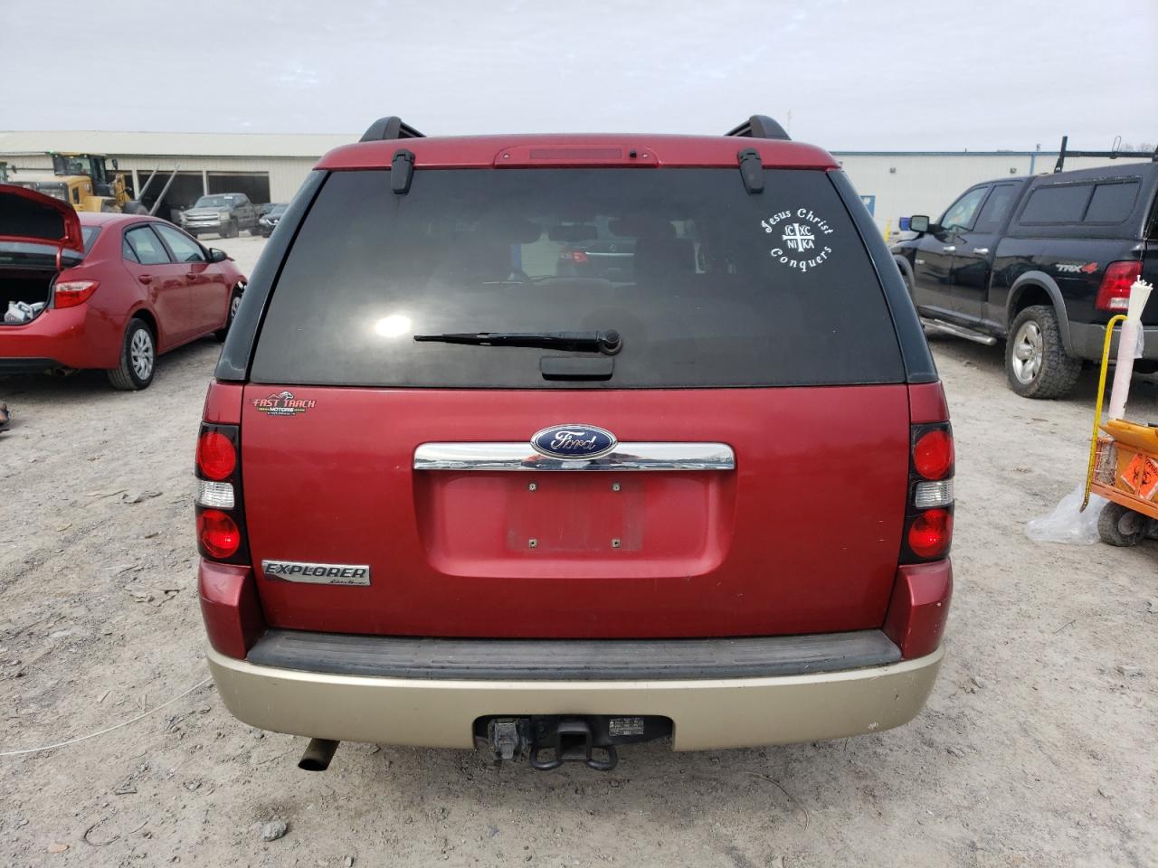 2008 Ford Explorer VIN 1FMEU64828UA33594 Copart auction photo, front end / undercarriage damage thumbnail 6