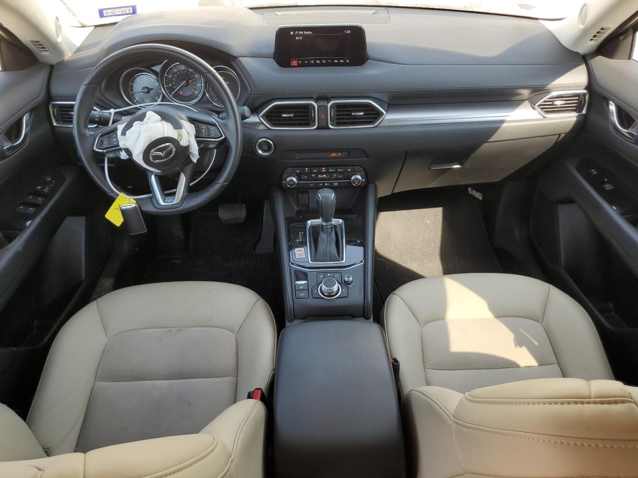 2020 Mazda CX-5 VIN JM3KFACM3L0845982 Copart auction photo, front end / minor dent/scratches damage thumbnail 8