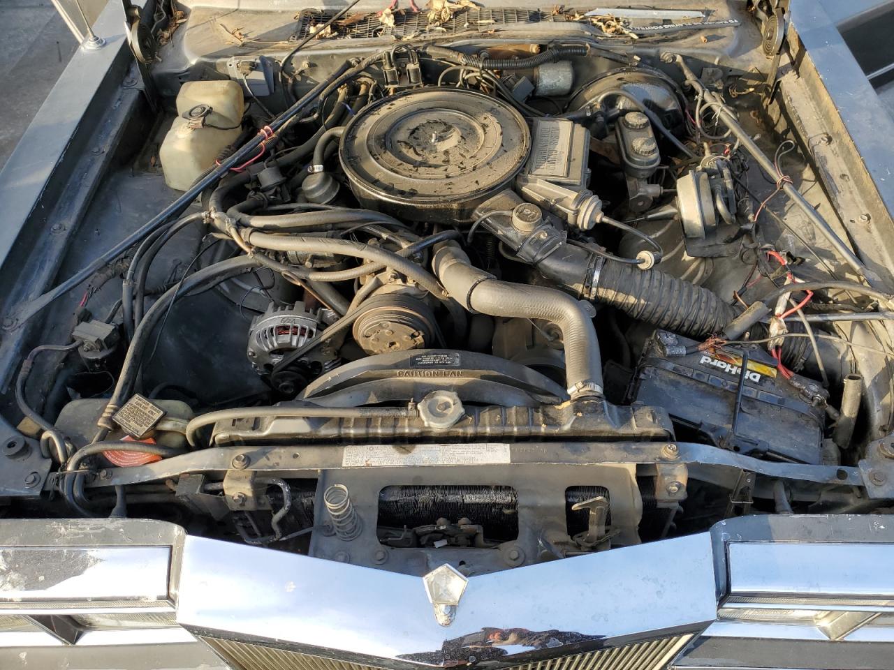 1987 Chrysler Fifth Avenue VIN 1C3BF66P7HW121393 Copart auction photo, mechanical / minor dent/scratches damage thumbnail 11