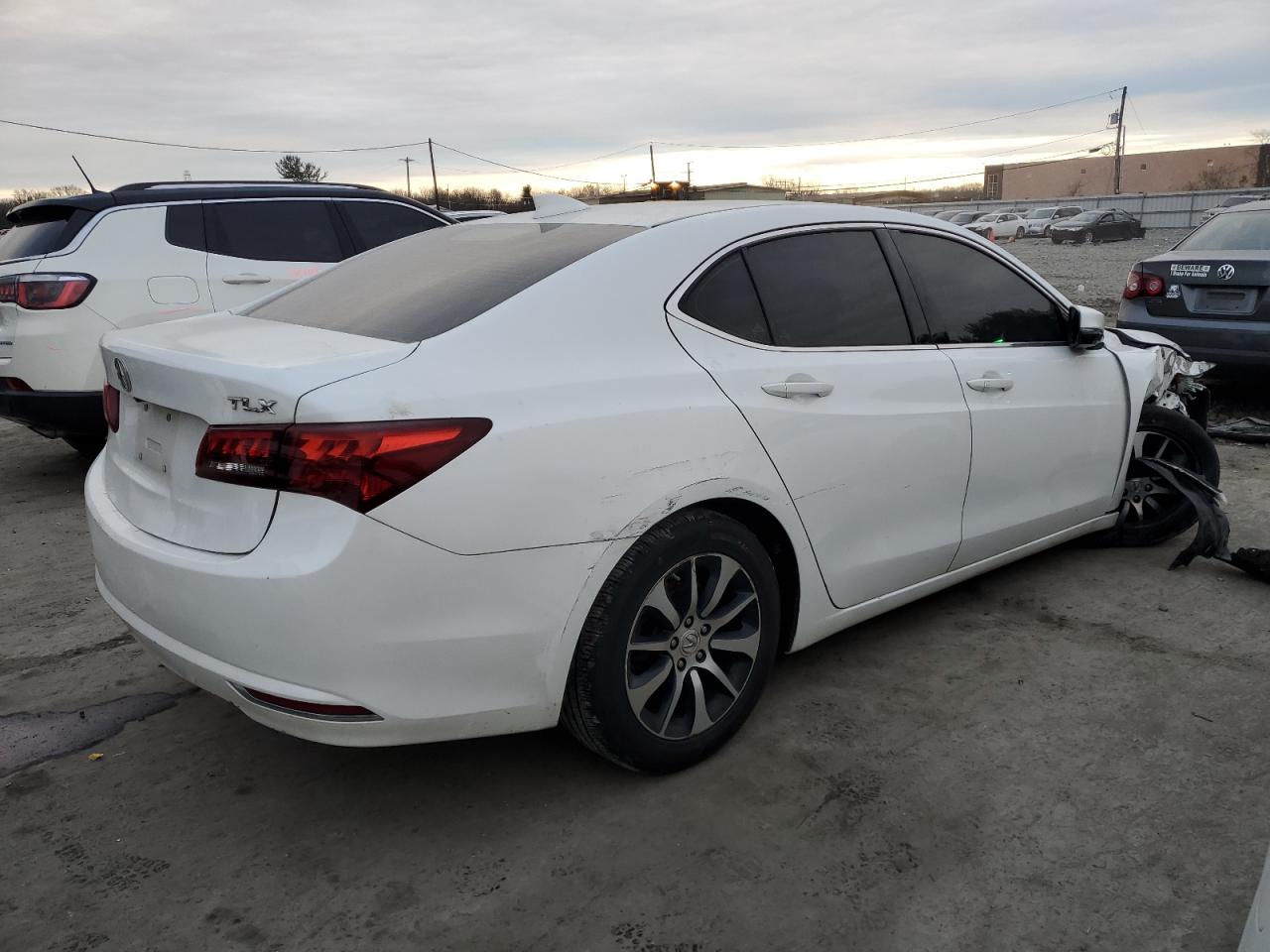 2016 Acura TLX VIN 19UUB1F55GA006628 Copart auction photo, front end damage thumbnail 3