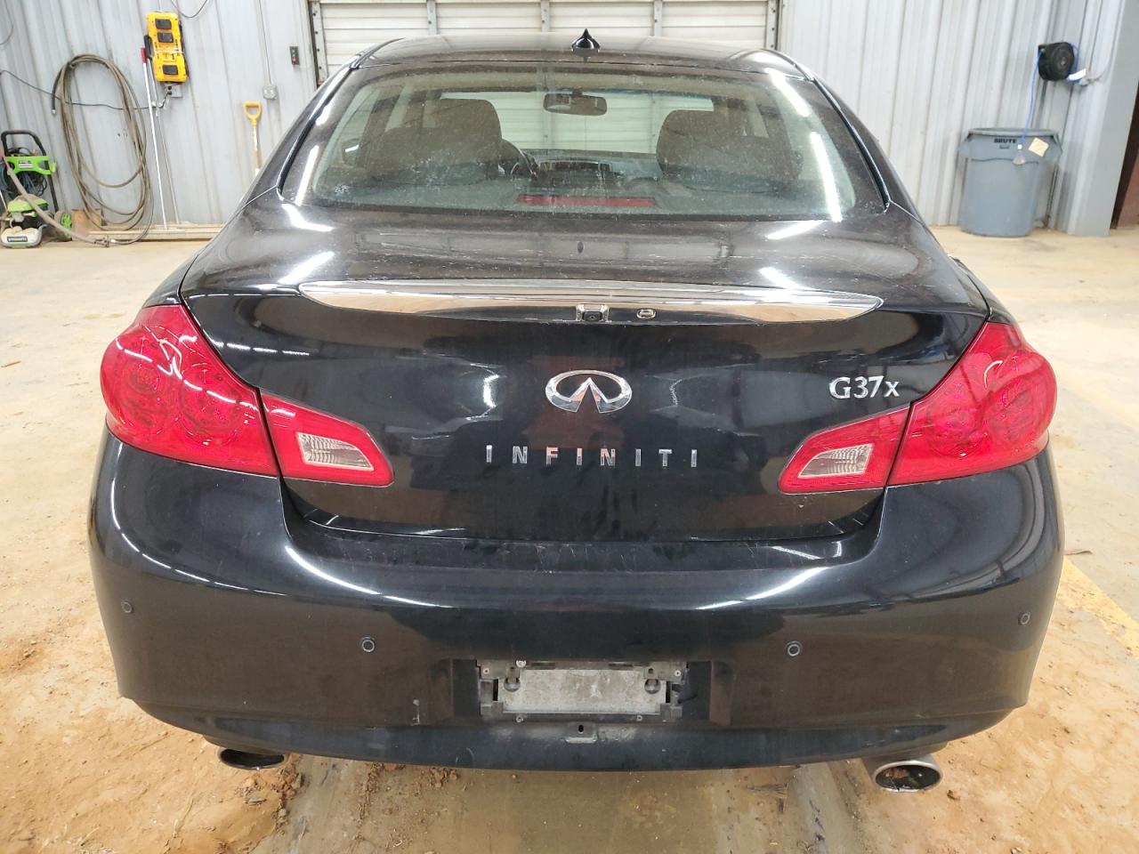 2011 Infiniti G VIN JN1CV6AR9BM400376 Copart auction photo, all over damage thumbnail 6