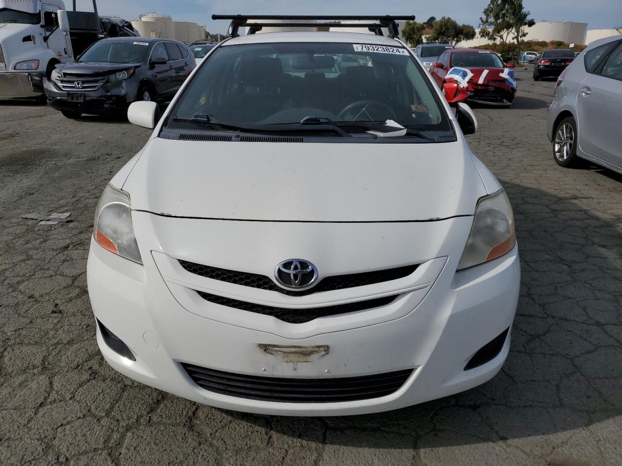 2008 Toyota Yaris VIN JTDBT923381205541 Copart auction photo, mechanical damage thumbnail 5