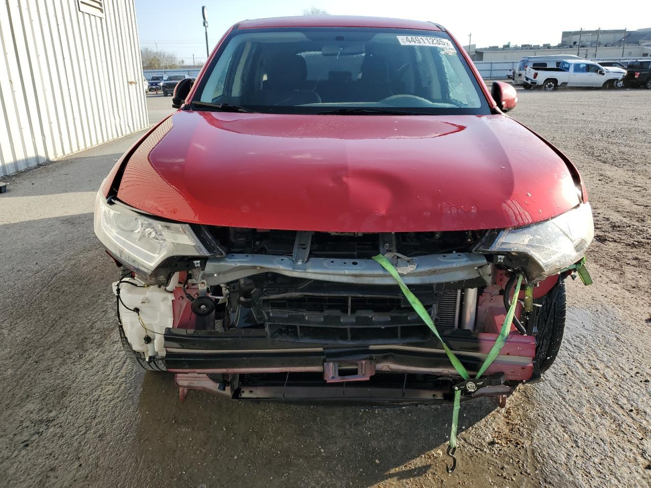 2018 Mitsubishi Outlander VIN JA4AD3A3XJZ005698 Copart auction photo, front end / all over damage thumbnail 5