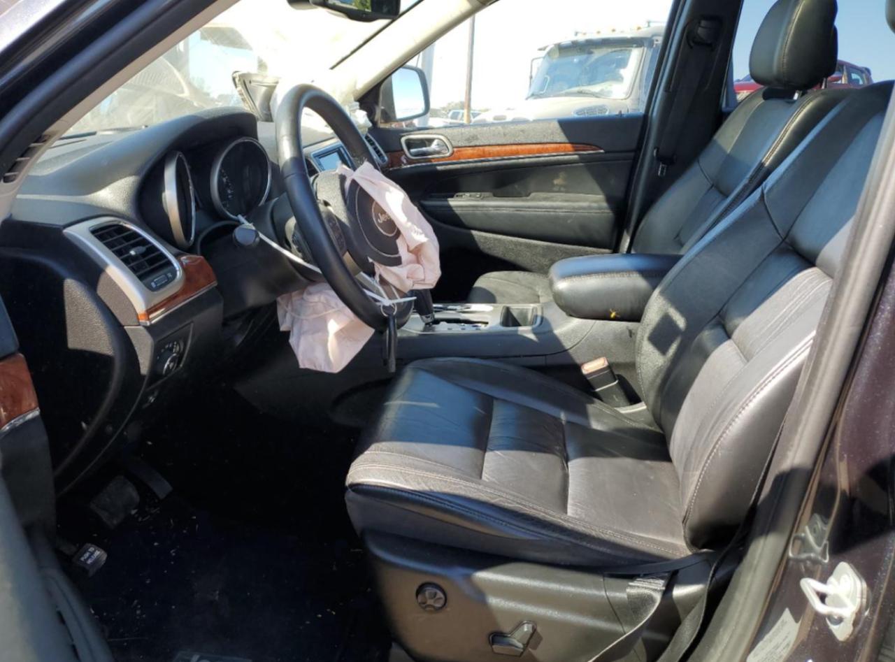 2013 Jeep Grand Cherokee VIN 1C4RJEBG6DC520591 Copart auction photo, front end damage thumbnail 7
