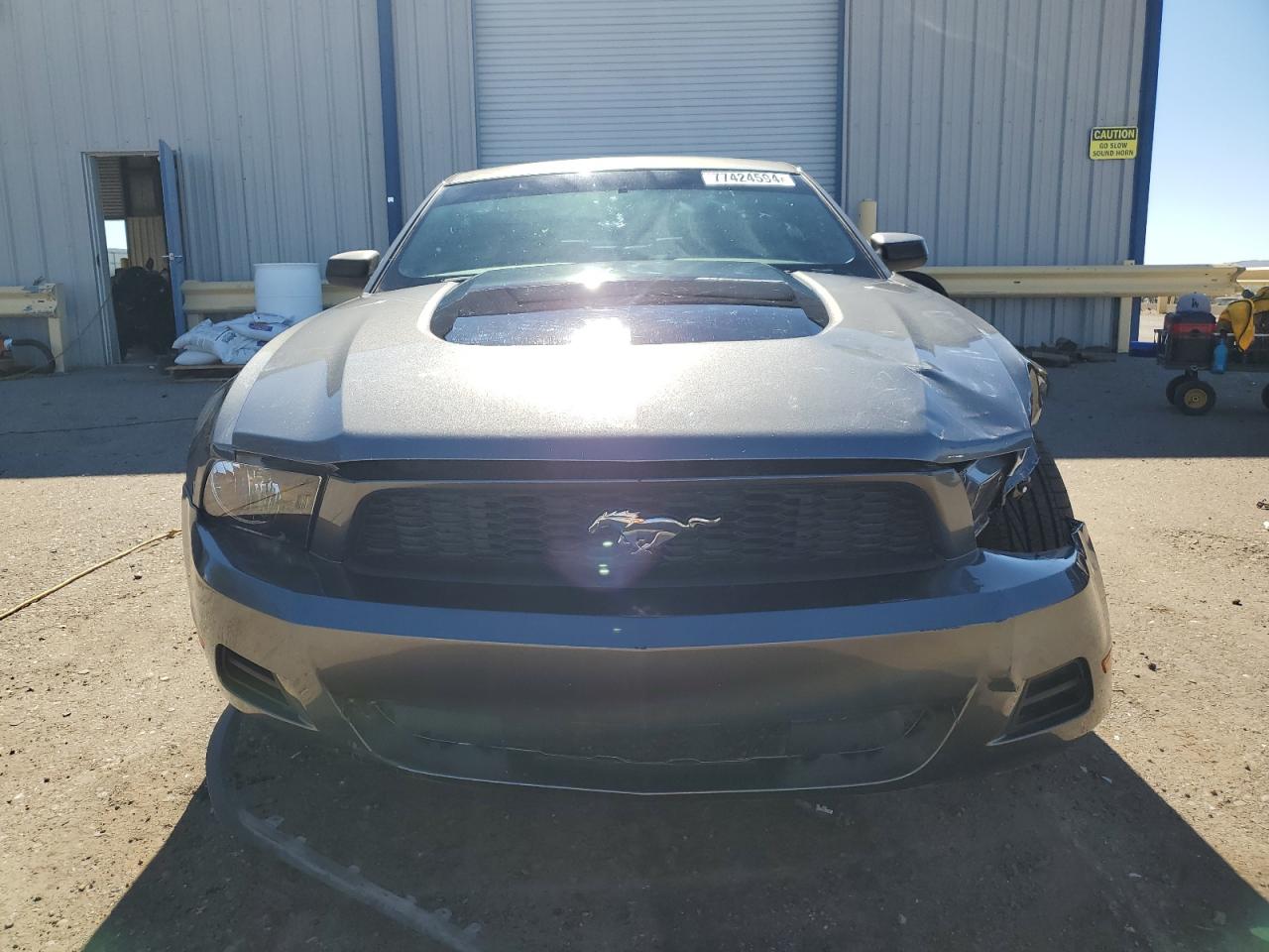 2010 Ford Mustang VIN 1ZVBP8AN2A5118808 Copart auction photo, front end damage thumbnail 5